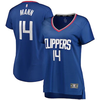 womens fanatics branded terance mann royal la clippers fast-309